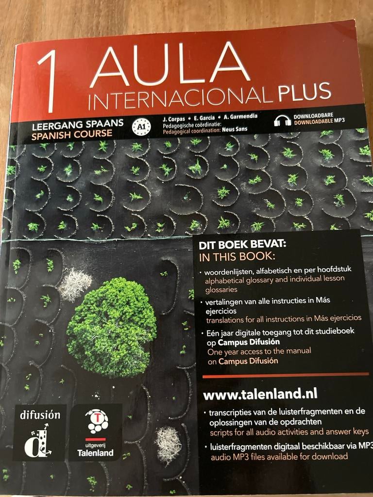 Aula Internacional Plus 1 - Spaans leerboek A1, Ophalen of Verzenden, Zo goed als nieuw, Non-fictie