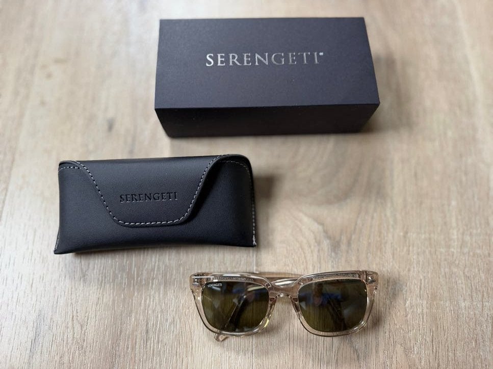 Serengeti IDYLLWILD SS764004 Taupe Zonnebril Nieuw, Overige merken, Zonnebril, Bruin, Nieuw