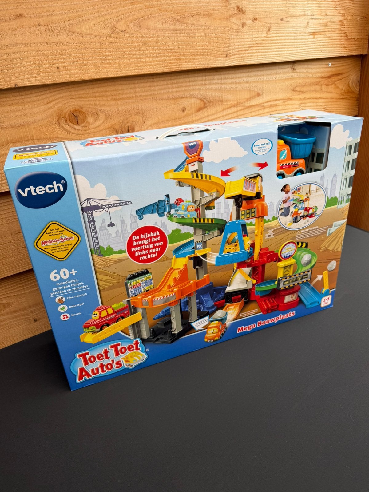 Vtech mega bouwplaats, toet toet auto's - NIEUW IN DOOS!, Kinderen en Baby's, Speelgoed | Vtech, Ophalen of Verzenden, Nieuw, 2 tot 4 jaar