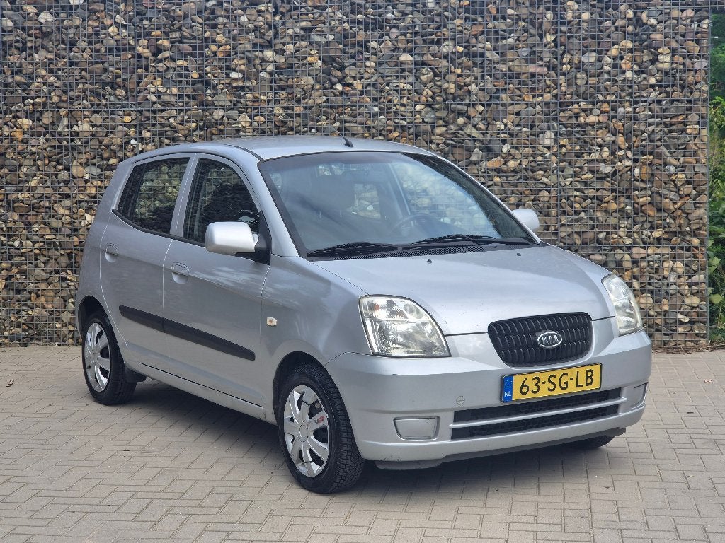 Kia Picanto 1.0 LXE 2006 !! VERKOCHT !!, Auto's, Stof, 836 kg, Zwart, 4 cilinders