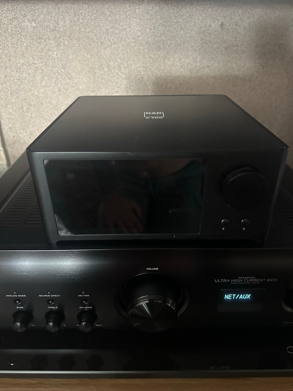 NAD C 700 BluOS Streaming Versterker, Audio, Tv en Foto, Versterkers en Receivers, Zo goed als nieuw, 60 tot 120 watt, Stereo