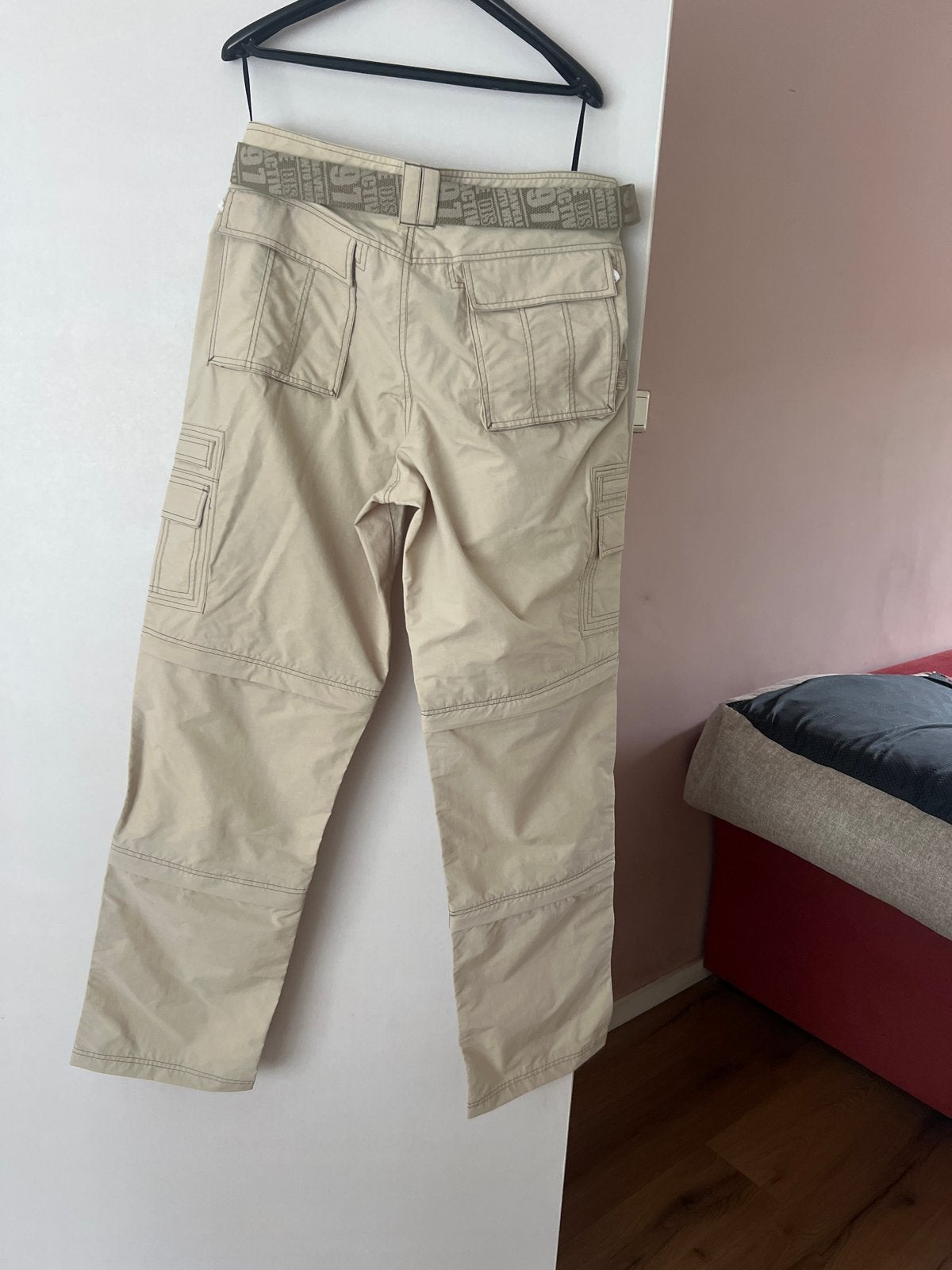 Gloednieuwe heren afritsbroek XXL - Ideaal voor vakantie, Ophalen, Nieuw, Maat 56/58 (XL), Beige