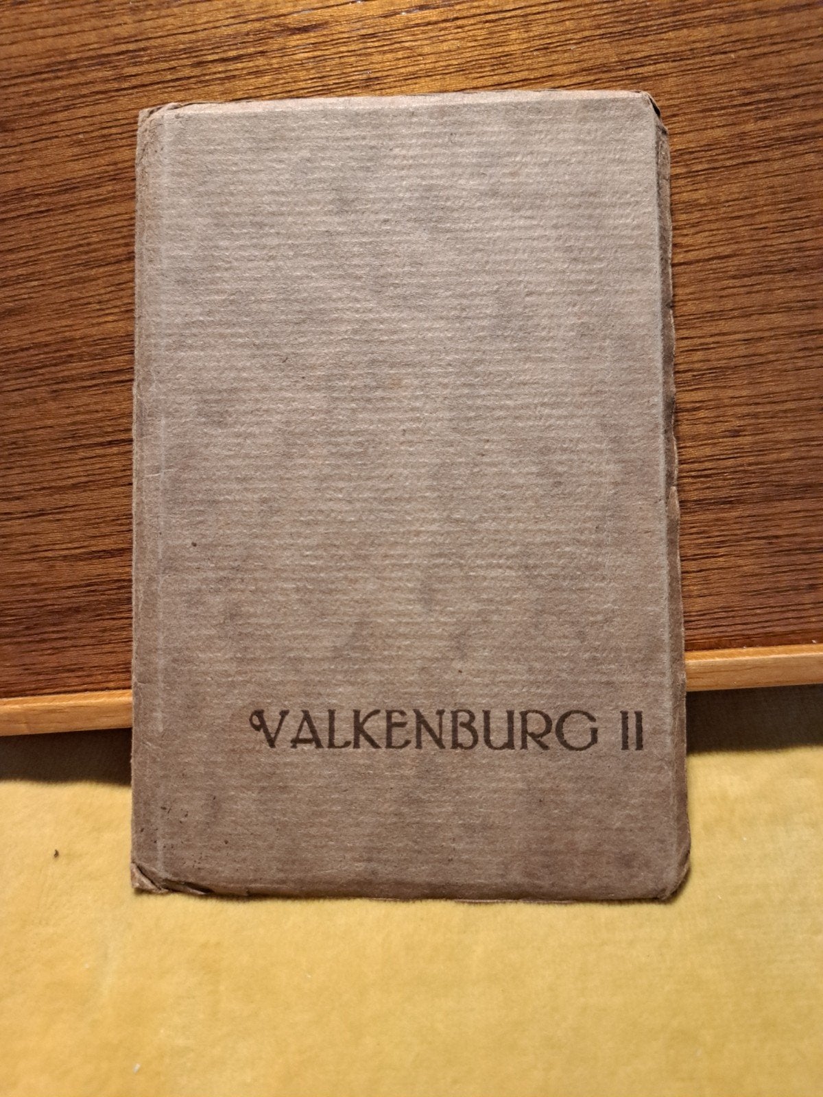 Oud fotoboekje Valkenburg II Monument, Ruïne, Openluchtthea, Ophalen of Verzenden, Voor 1920, Gelopen, Stad of Dorp