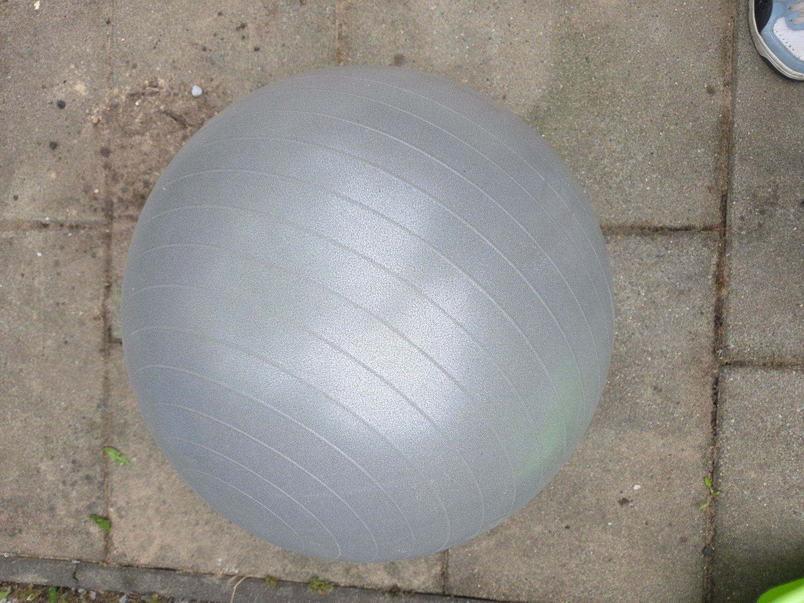 Rucanor Fitnessbal - Grijs, Sport en Fitness, Fitnessmaterialen, Ophalen of Verzenden, Gebruikt, Buik, Fitnessbal