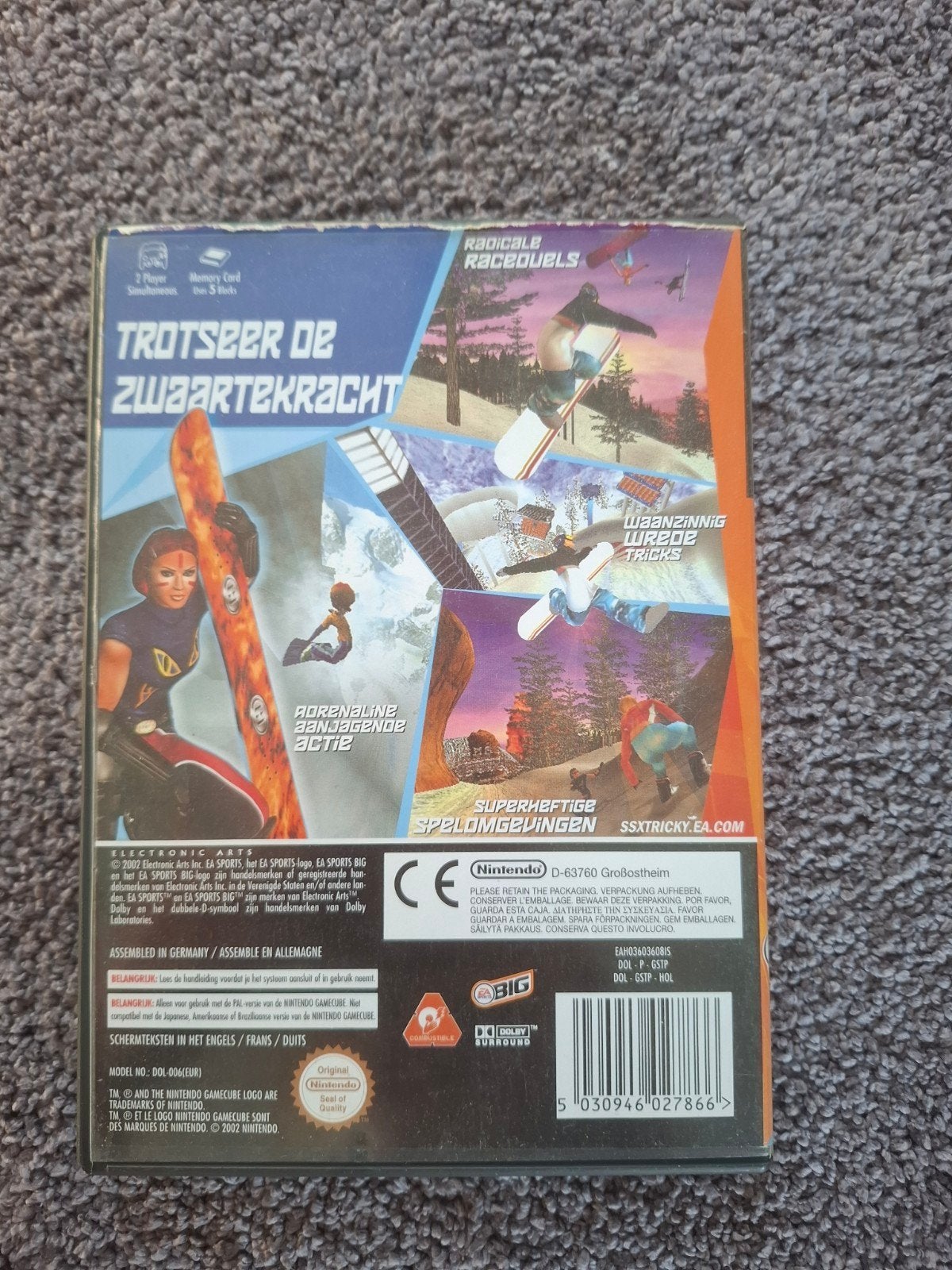 SSX Tricky - Nintendo GameCube, Racen en Vliegen, 2 spelers, Eén computer, Ophalen of Verzenden