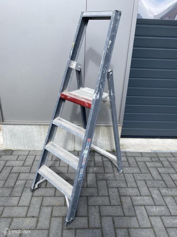 Altrex Falco bordestrap 4 treden, Doe-het-zelf en Verbouw, Ophalen, Gebruikt, Altrex, Altrex