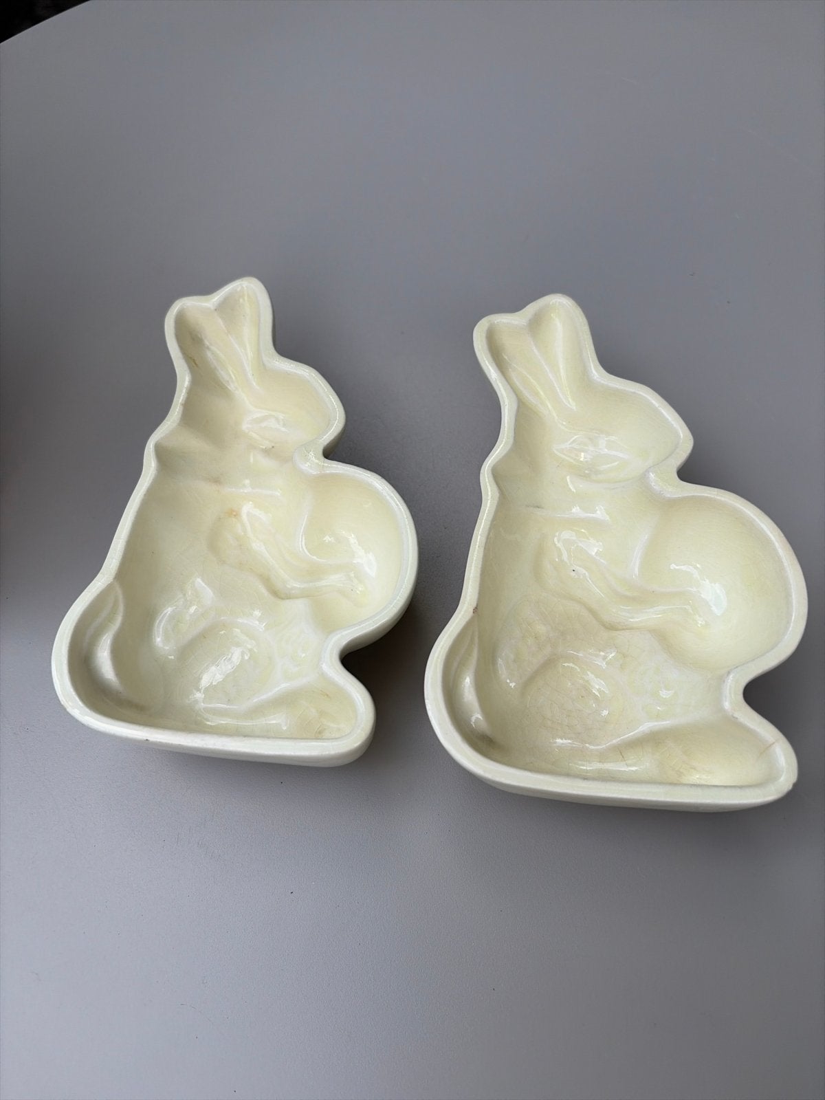 Vintage Goebel porseleinen paashaas schaaltjes, Ophalen of Verzenden
