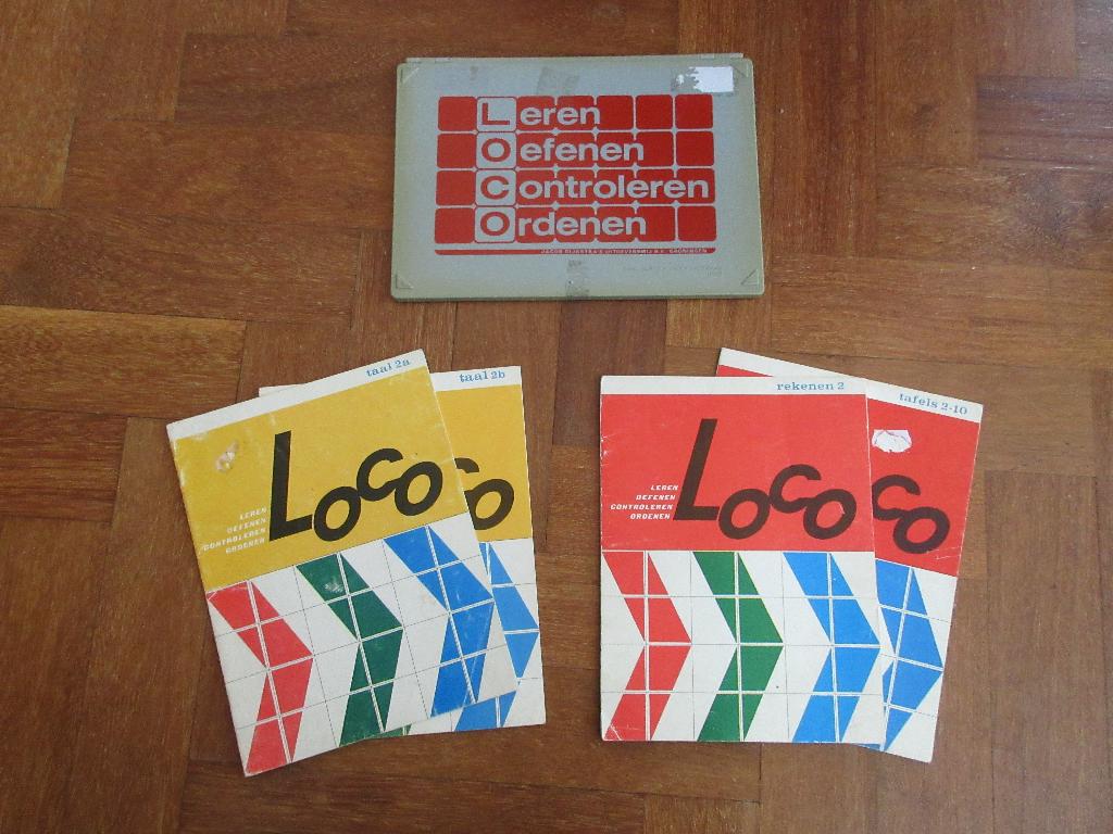 Loco Maxi : doos + 4 boekjes Taal / Rekenen groep 4, Ophalen of Verzenden, Gebruikt, Taal en Lezen