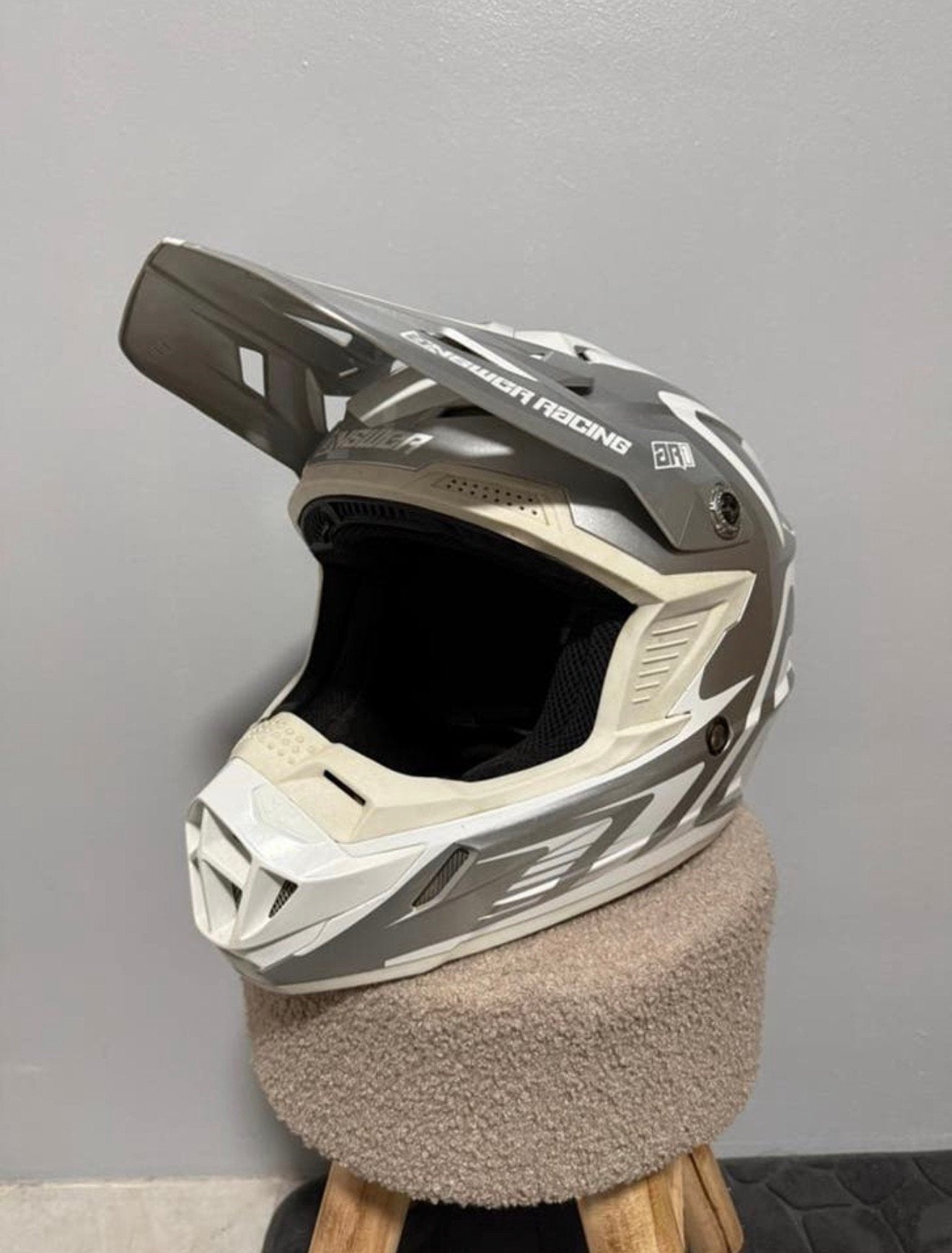 Answer helm maat Medium, Motoren, Ophalen of Verzenden, Tweedehands, Integraalhelm, Overige merken