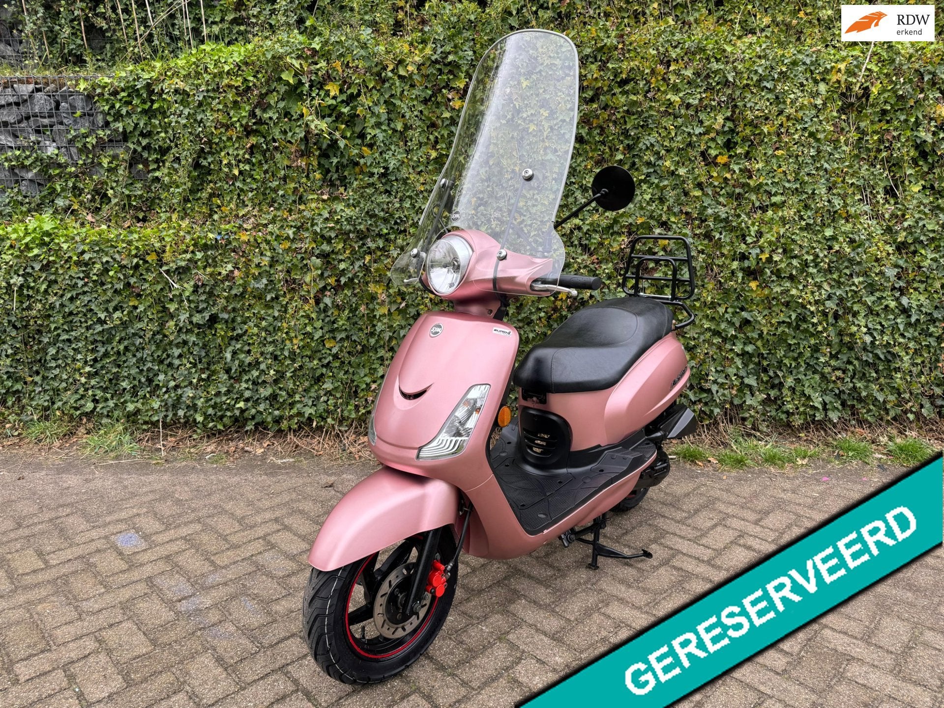 SYM Fiddle 2 45 km EURO4 Rose Gold BETAAL met in3, Gebruikt, Fam.vandesande@home.nl, 49 cc, S