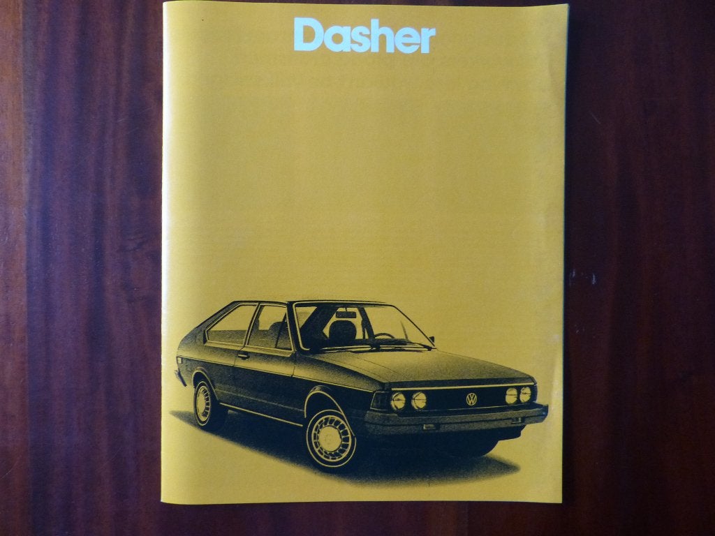 VW Volkswagen Dasher Passat 1980 brochure   zeldzaam, Boeken, Auto's | Folders en Tijdschriften, Ophalen of Verzenden, Zo goed als nieuw