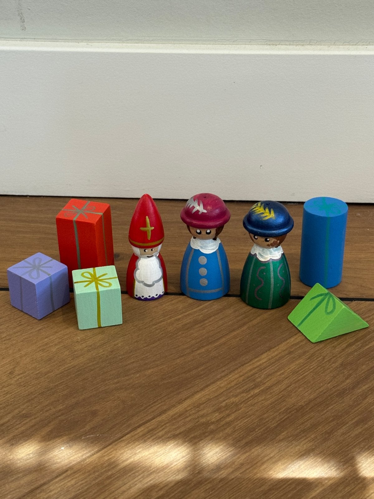 Sint en Pieten Pegdolls met cadeautjes, Diversen, Ophalen of Verzenden, Nieuw