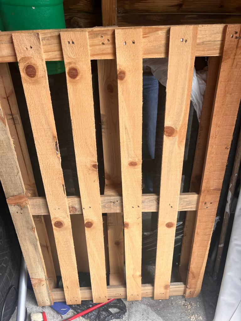 Pallet gratis ophalen, Ophalen of Verzenden, Zo goed als nieuw, Minder dan 200 cm, Vuren