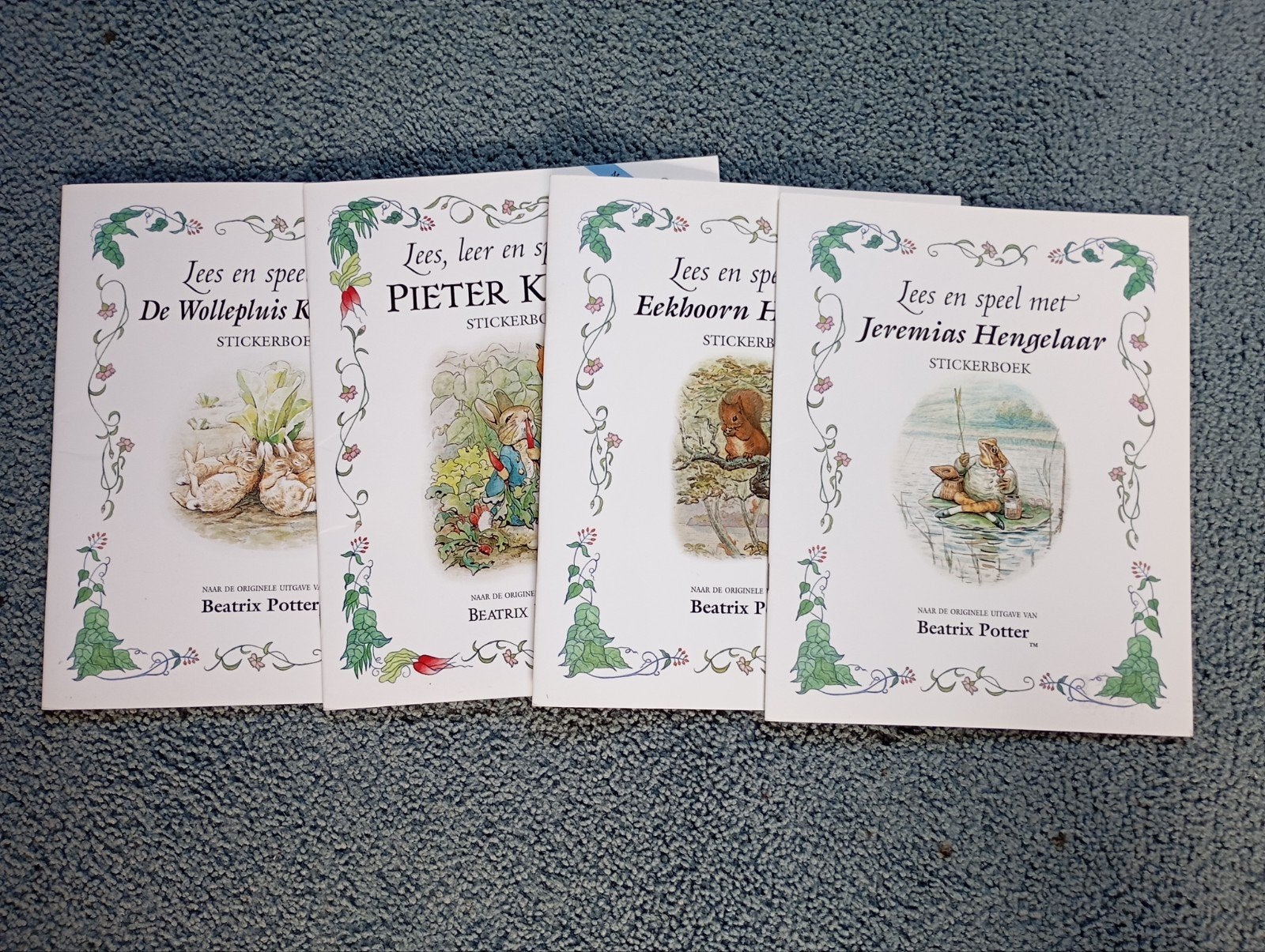 Beatrix Potter 4 stuks igst, Verzenden