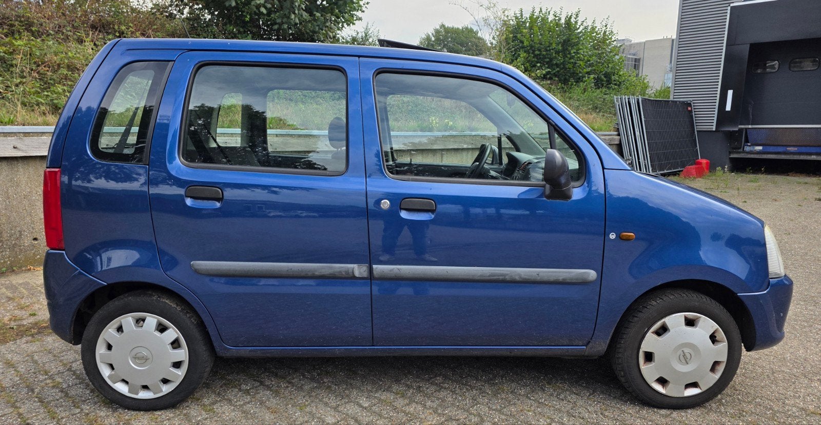 Opel Agila 1.2 I 16V **NIEUWE APK**, Auto's, Voorwielaandrijving, 74 pk, Blauw, Origineel Nederlands