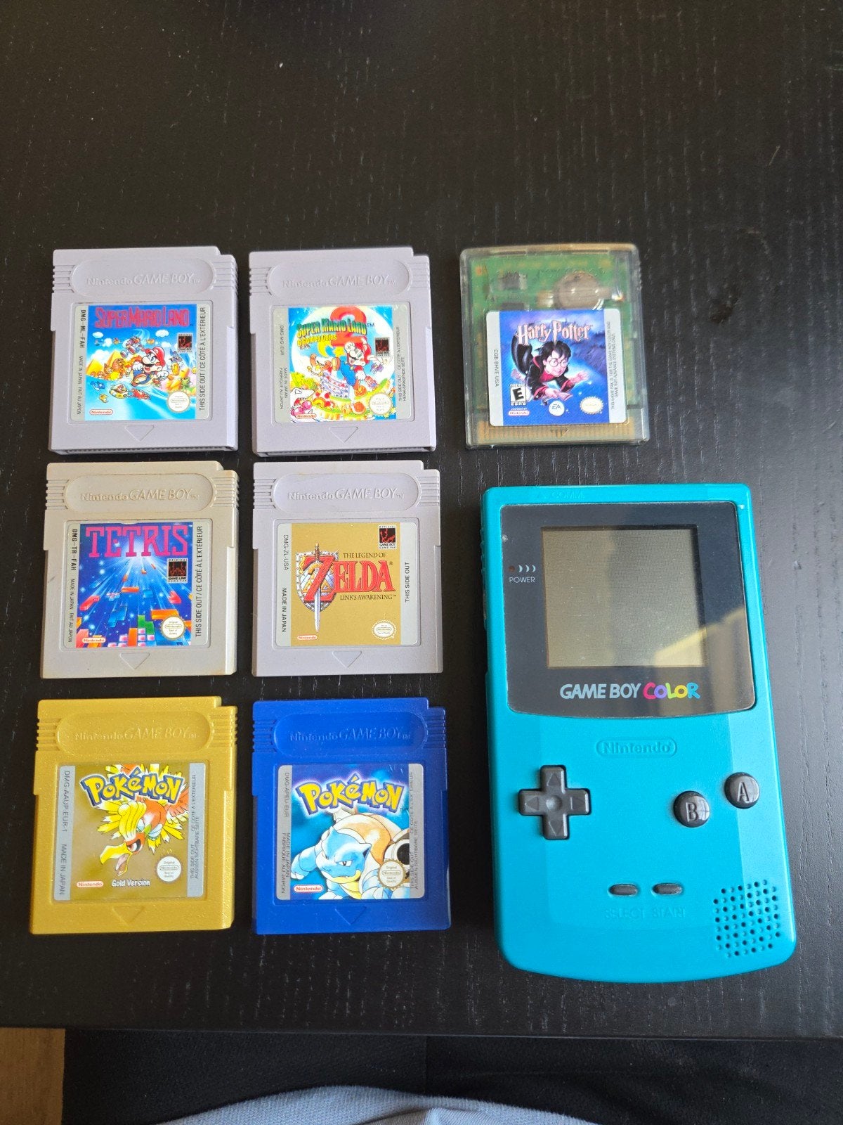 Gameboy Color met topspellen, Spelcomputers en Games, Spelcomputers | Nintendo Game Boy, Game Boy Color, Ophalen of Verzenden