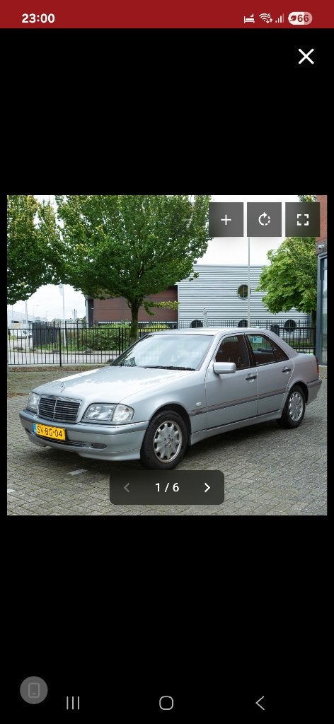 Mercedes  C180, Ophalen of Verzenden, Bumper