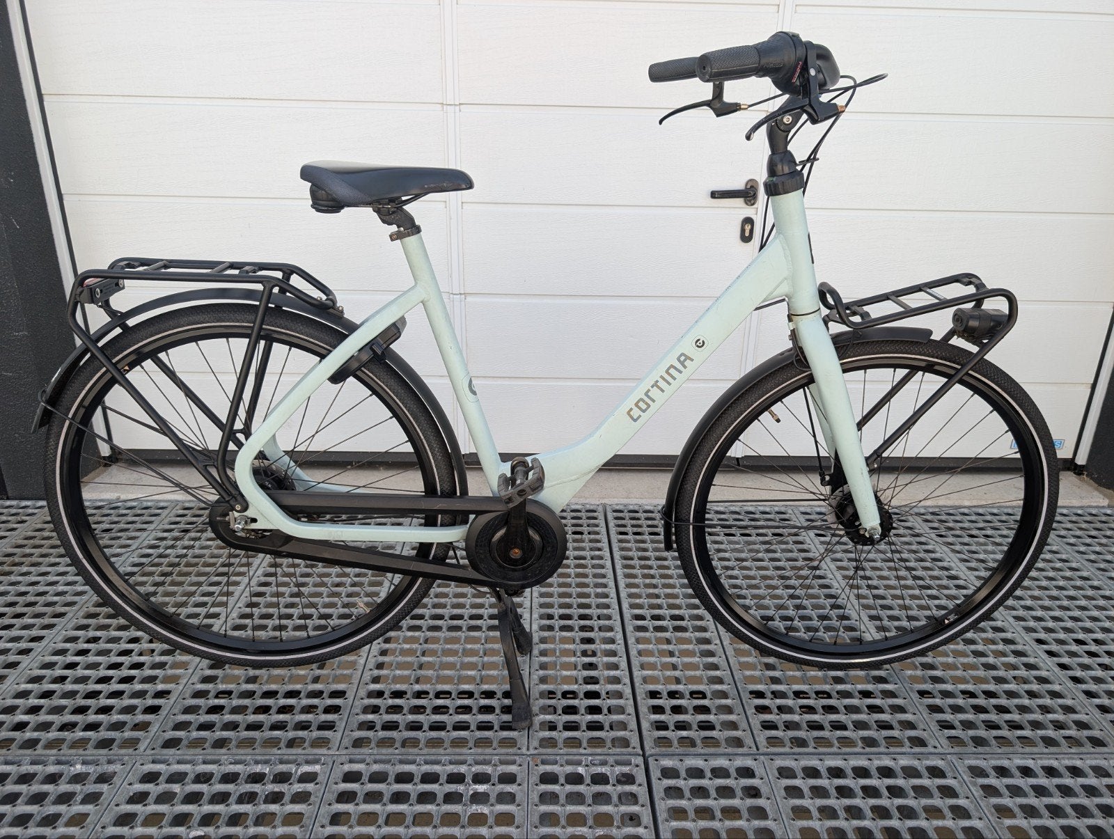 Cortina common 7 versnellingen naafdynamo verlichting, Versnellingen, 56 cm of meer, Zo goed als nieuw, Trommelrem