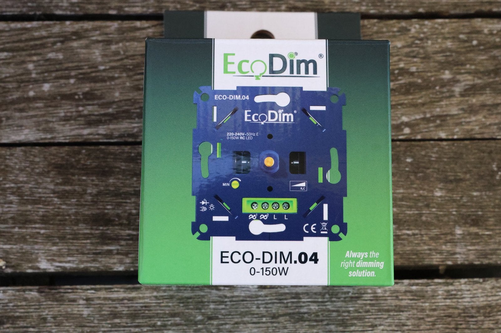EcoDim ECO-DIM.04 LED inbouw dimmer, nieuw, Ophalen of Verzenden, Zo goed als nieuw, Schakelaar