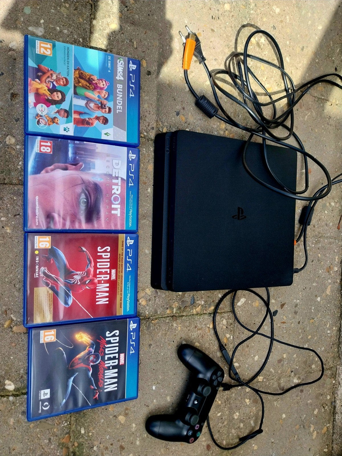 playstation 4, Spelcomputers en Games, Ophalen, Gebruikt, Met 1 controller, Original
