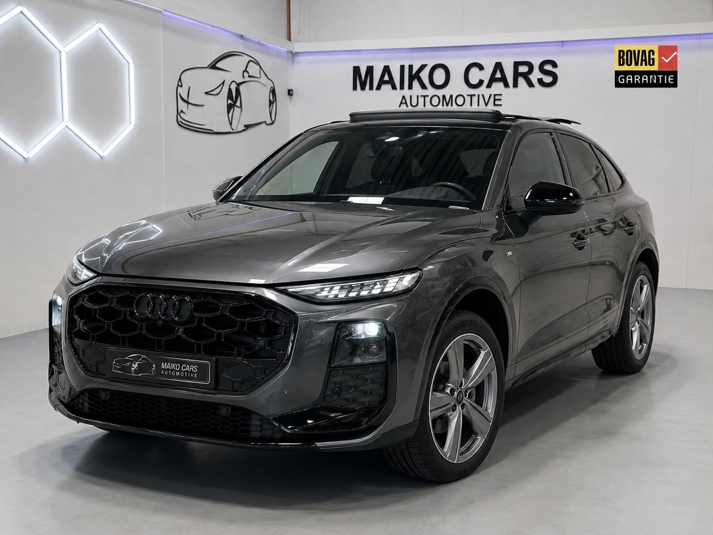 Audi Q3 Sportback 35 TFSI 3x S-LINE EDITION PANORAMADAK MATR, 1800 kg, 4 cilinders, 150 pk, Alcantara