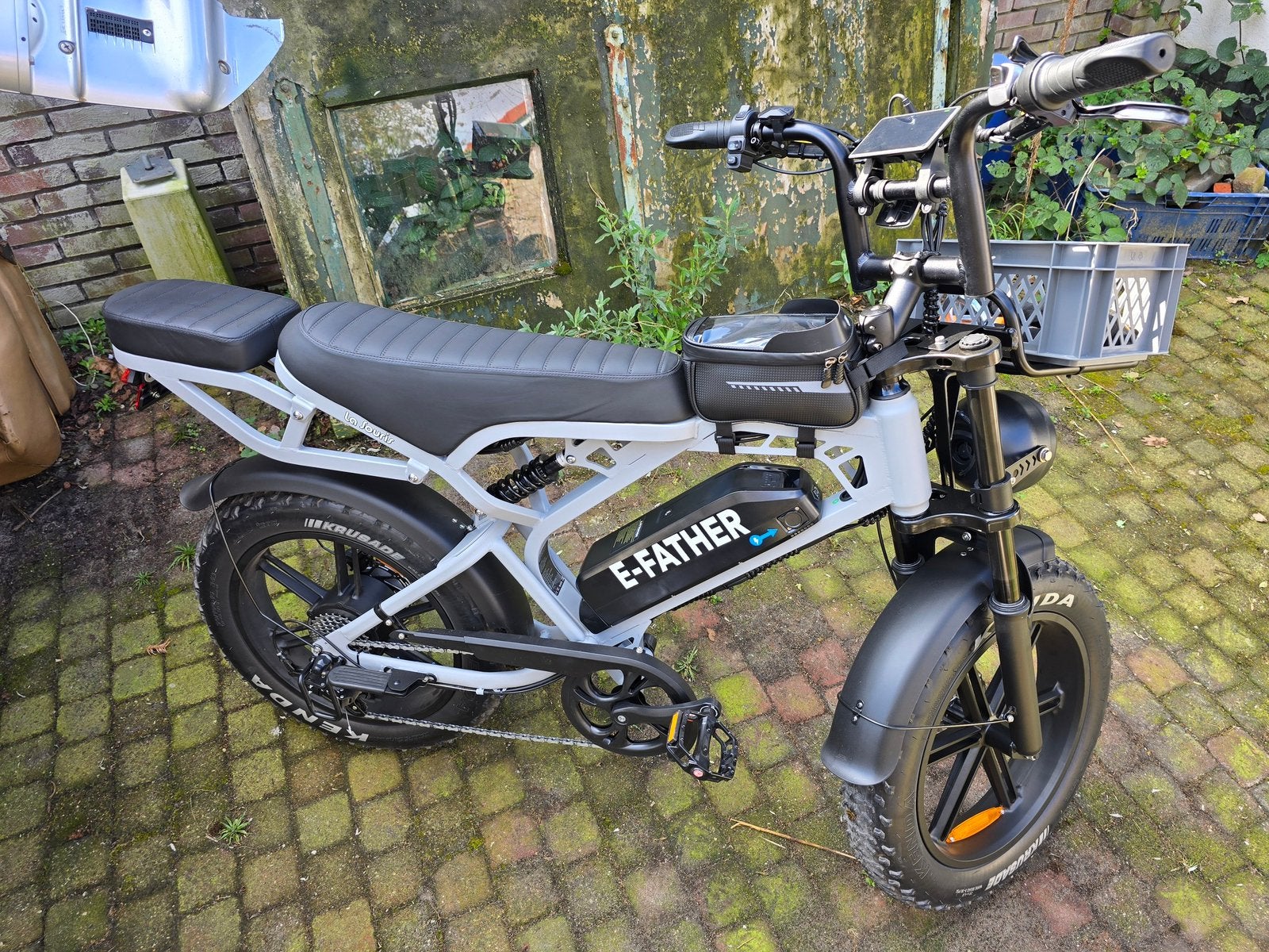 Lasouris v20 pro special edition fatbike, Zo goed als nieuw, 51 tot 55 cm, 50 km per accu of meer, Ophalen