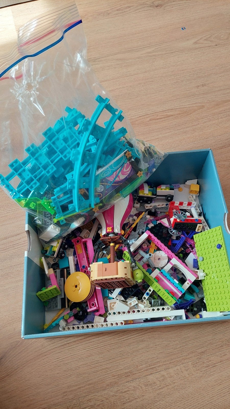 doos vol met lego, Ophalen of Verzenden, Zo goed als nieuw