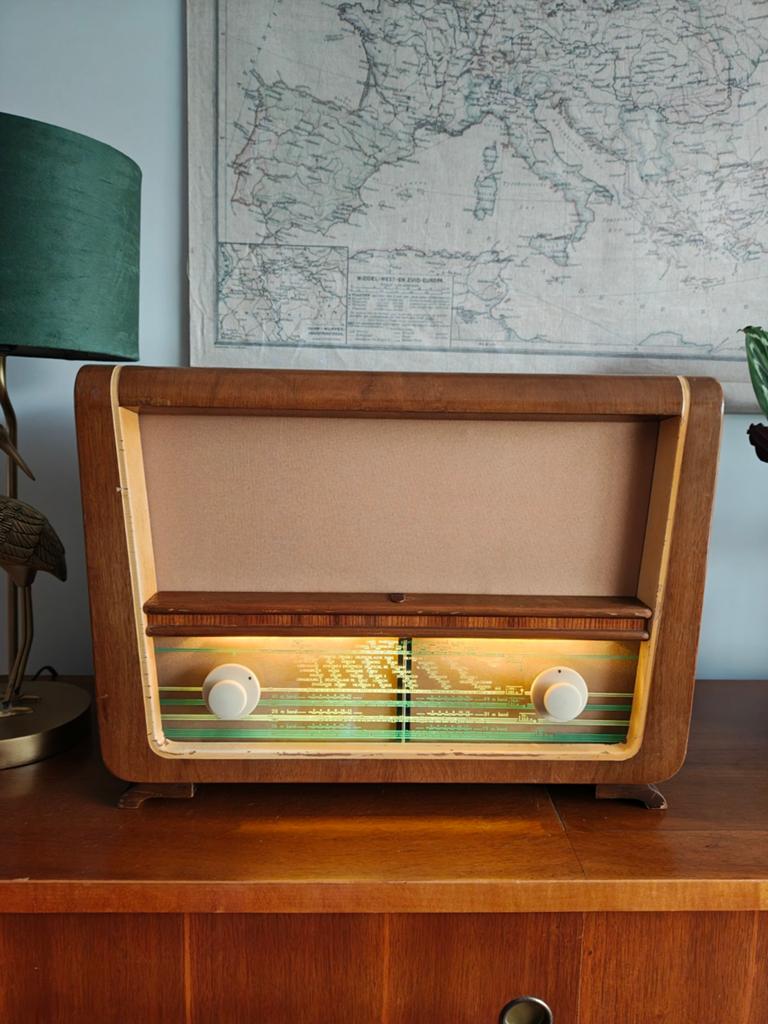 Vintage Philips BX691A Bluetooth radio, Antiek en Kunst, Antiek | Tv's en Audio, Ophalen