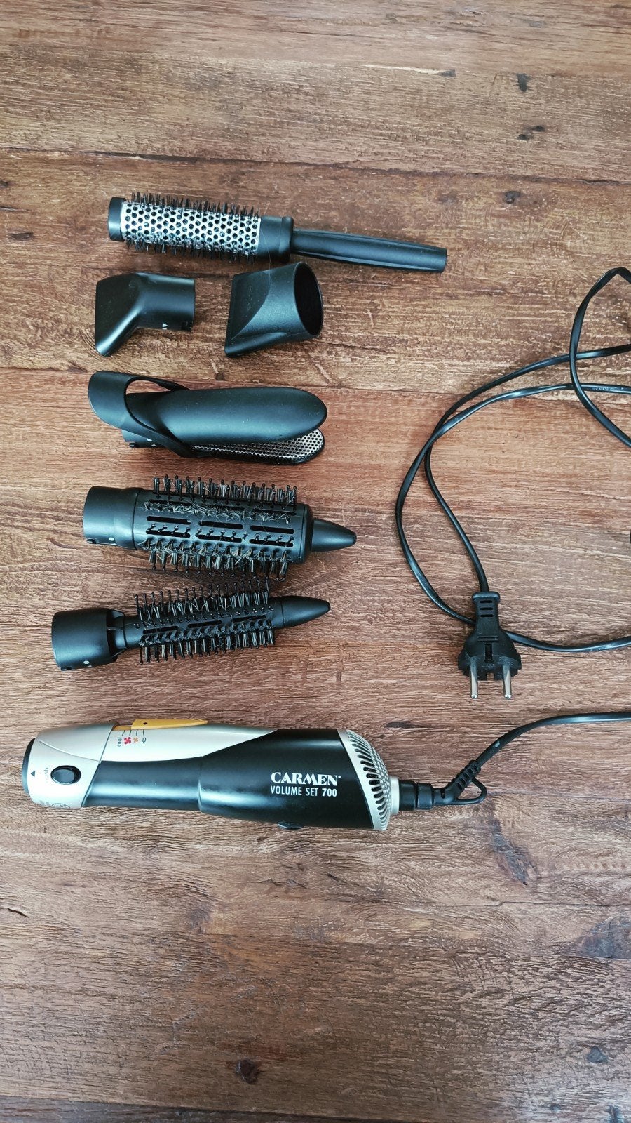 Carmen Volume Set 700 - Föhnborstelset, Ophalen of Verzenden, Zo goed als nieuw, Haarverzorging