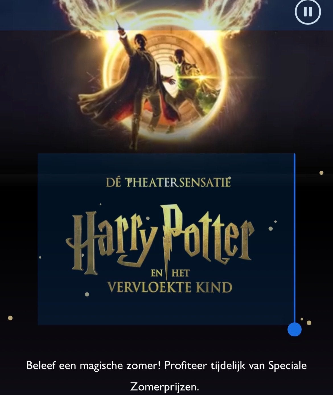 Harry Potter retour, Tickets en Kaartjes, Theater | Overige, Eén persoon, April