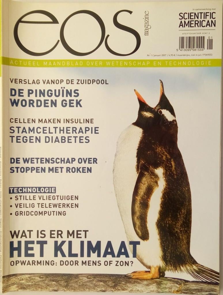 EOS uitgave januari 2007, Boeken, Tijdschriften en Kranten, Verzenden, Gelezen, Wetenschap en Natuur