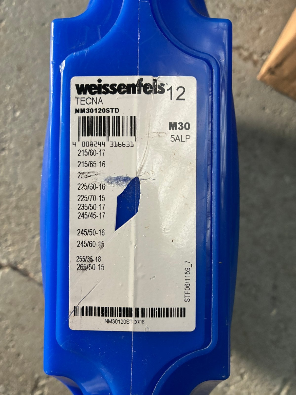 Weissenfels Tecna L120 Sneeuwkettingen - Nieuw in doos, Auto diversen, Ophalen of Verzenden, Nieuw
