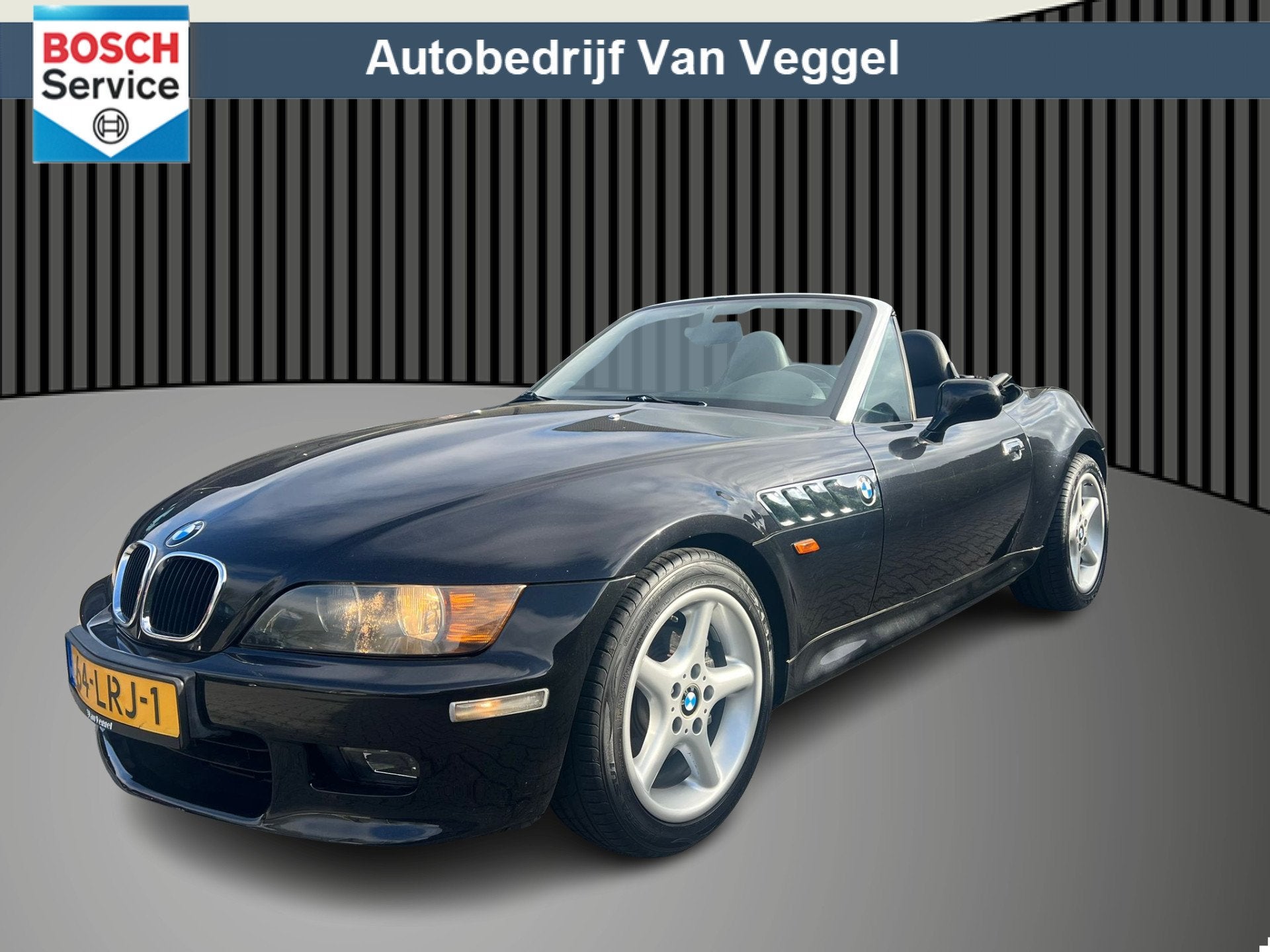 BMW Z3 Roadster 2.0 6 cil Widebody Chromeline cruise, leer,, Auto's, Achterwielaandrijving, Zwart, Open dak, Zwart