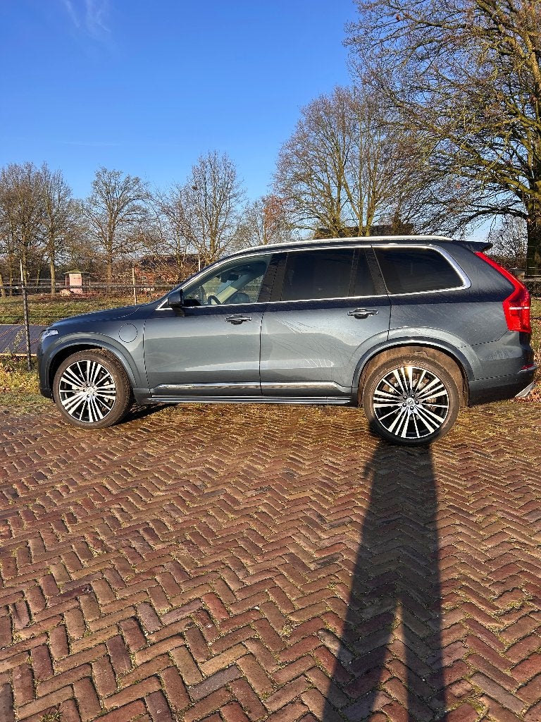 Volvo XC90 T8 Twin Engine AWD Plug-in Hybrid 390pk 6P 2019, 4 cilinders, Blauw, 2203 kg, Bedrijf