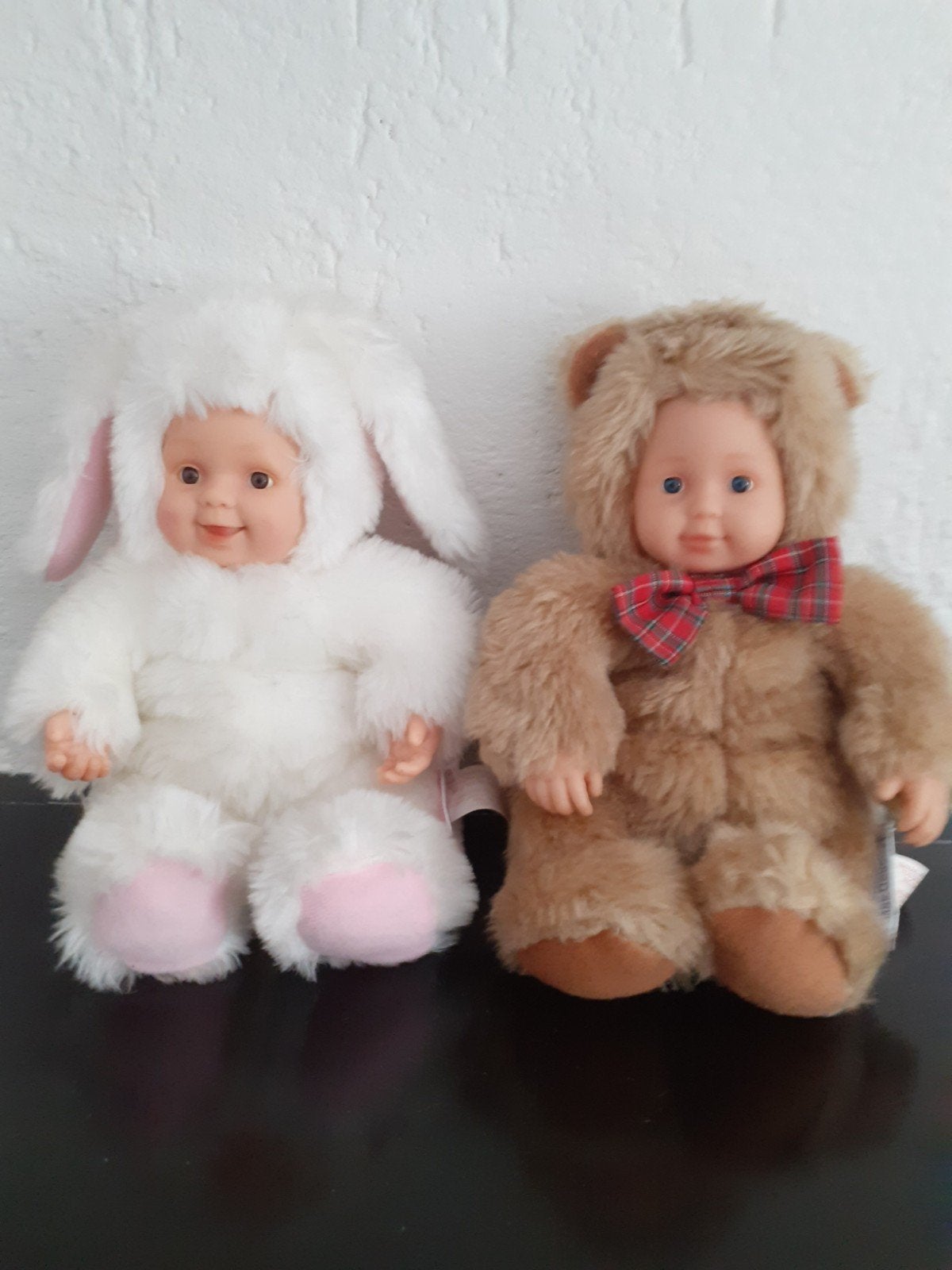 Anne Geddes speciale konijn en beer, Ophalen of Verzenden, Zo goed als nieuw, Pop