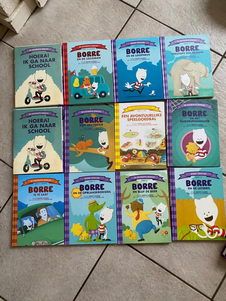 Borre boekjes, Boeken, Ophalen, Zo goed als nieuw, Fictie algemeen
