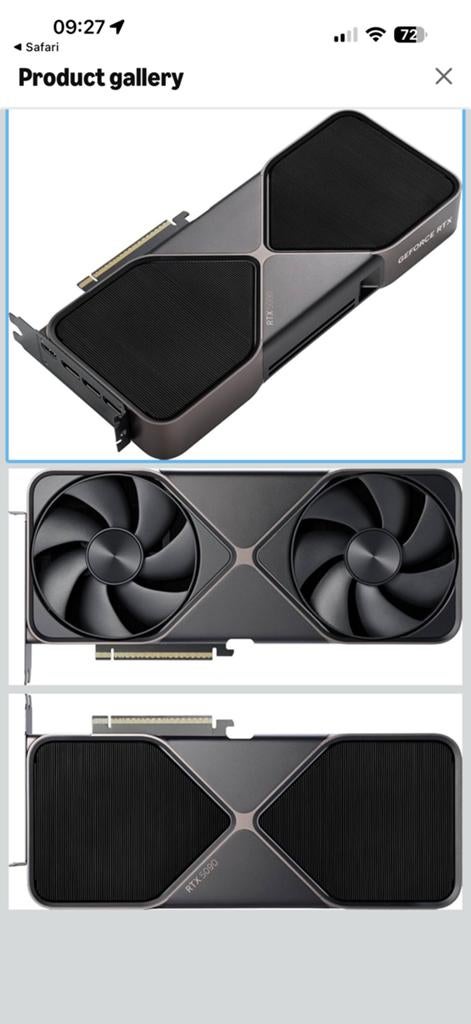 RTX 5090 FOUNDERS EDITION, Computers en Software, Videokaarten, Ophalen of Verzenden, Nieuw, GDDR6, PCI-Express 4