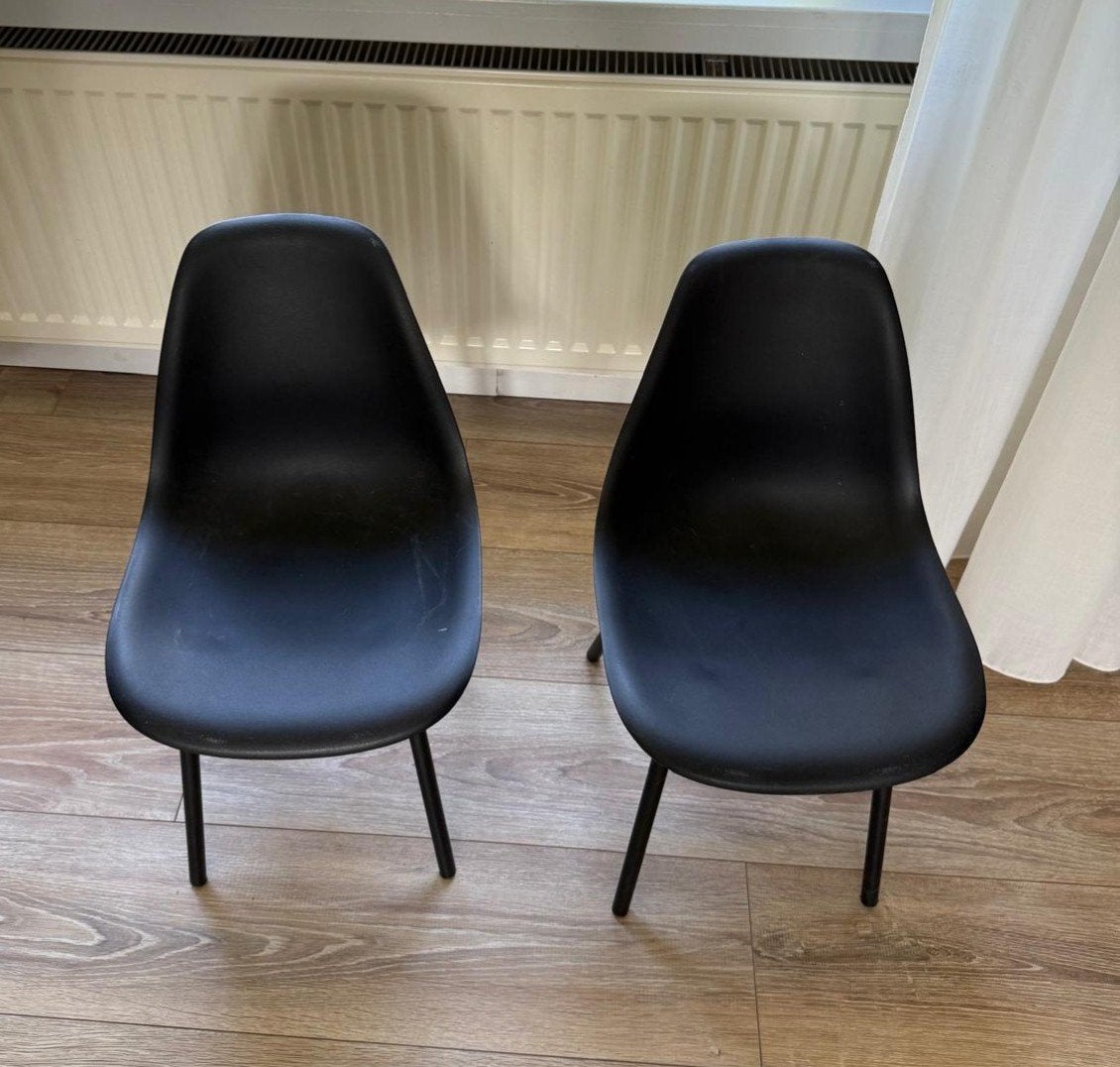 2 zwarte kinderstoeltjes, Kinderen en Baby's, Ophalen, Overige typen