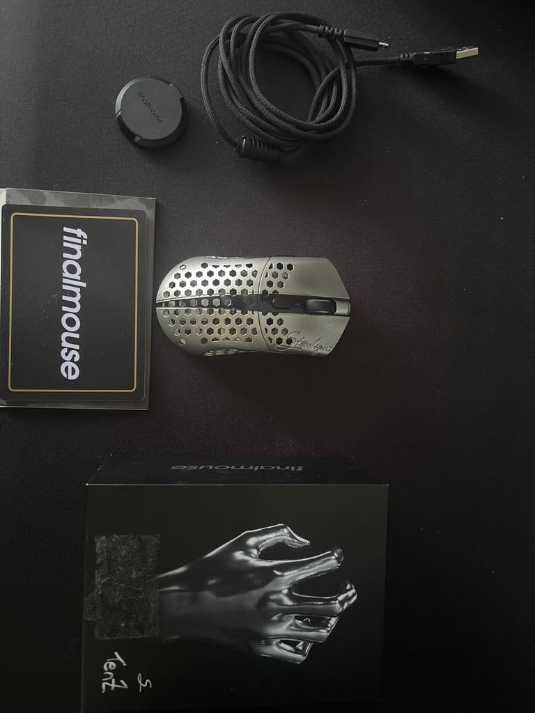 Finalmouse Starlight Pro TenZ Small Gaming Muis, Computers en Software, Muizen, Rechtshandig, Muis, Gaming muis, Ophalen of Verzenden