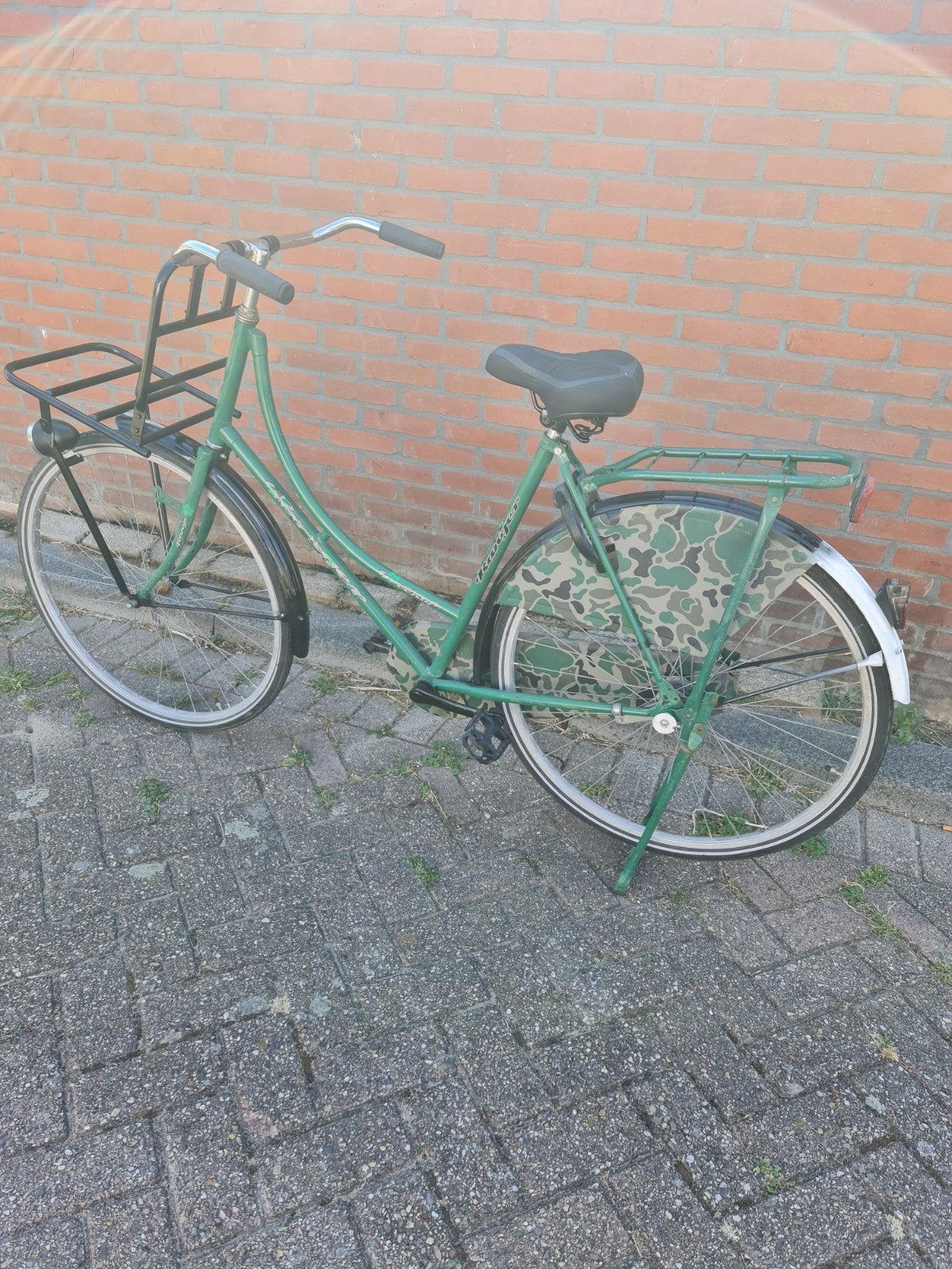 28 inch opoe / meidenfiets, Ophalen