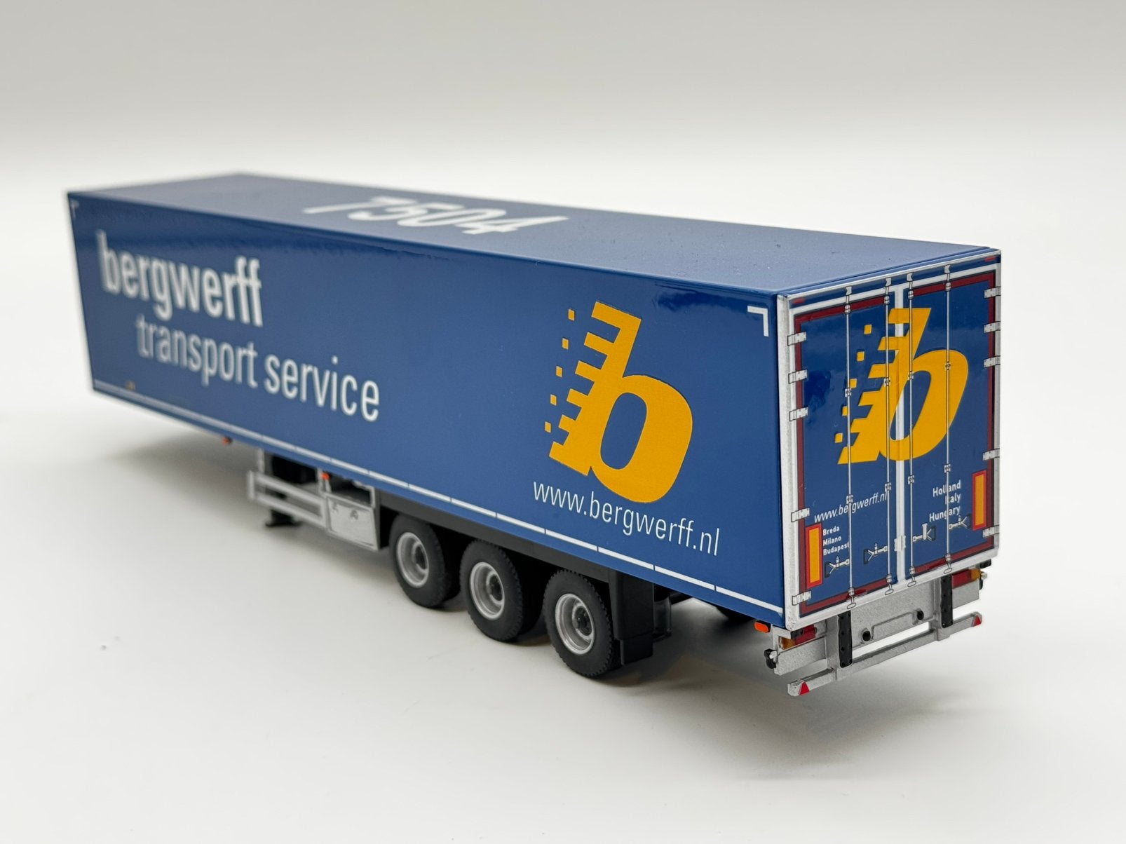 WSI SCHMITZ BERGWERFF TRAILER, ., Nieuw, Ophalen of Verzenden, .