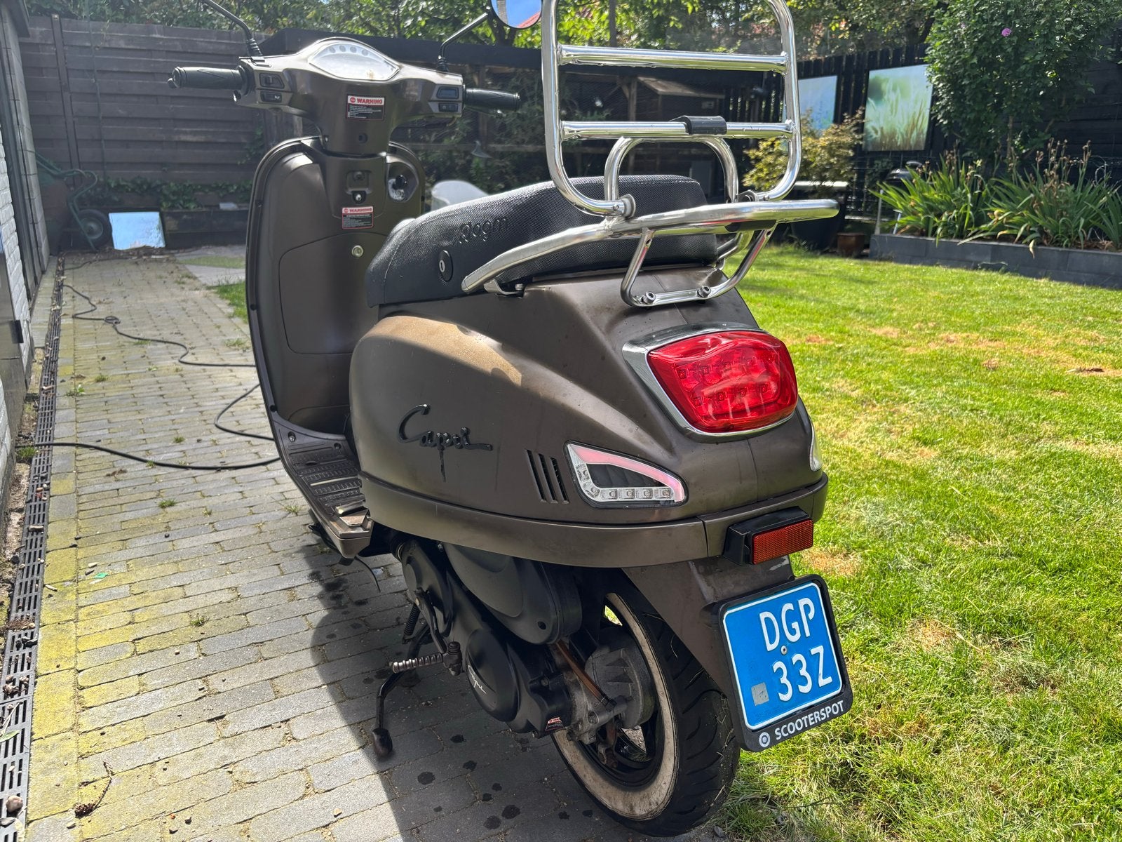 AGM Capri Scooter - Bruin, inclusief windscherm, Ophalen, Gebruikt, SYM, Benzine
