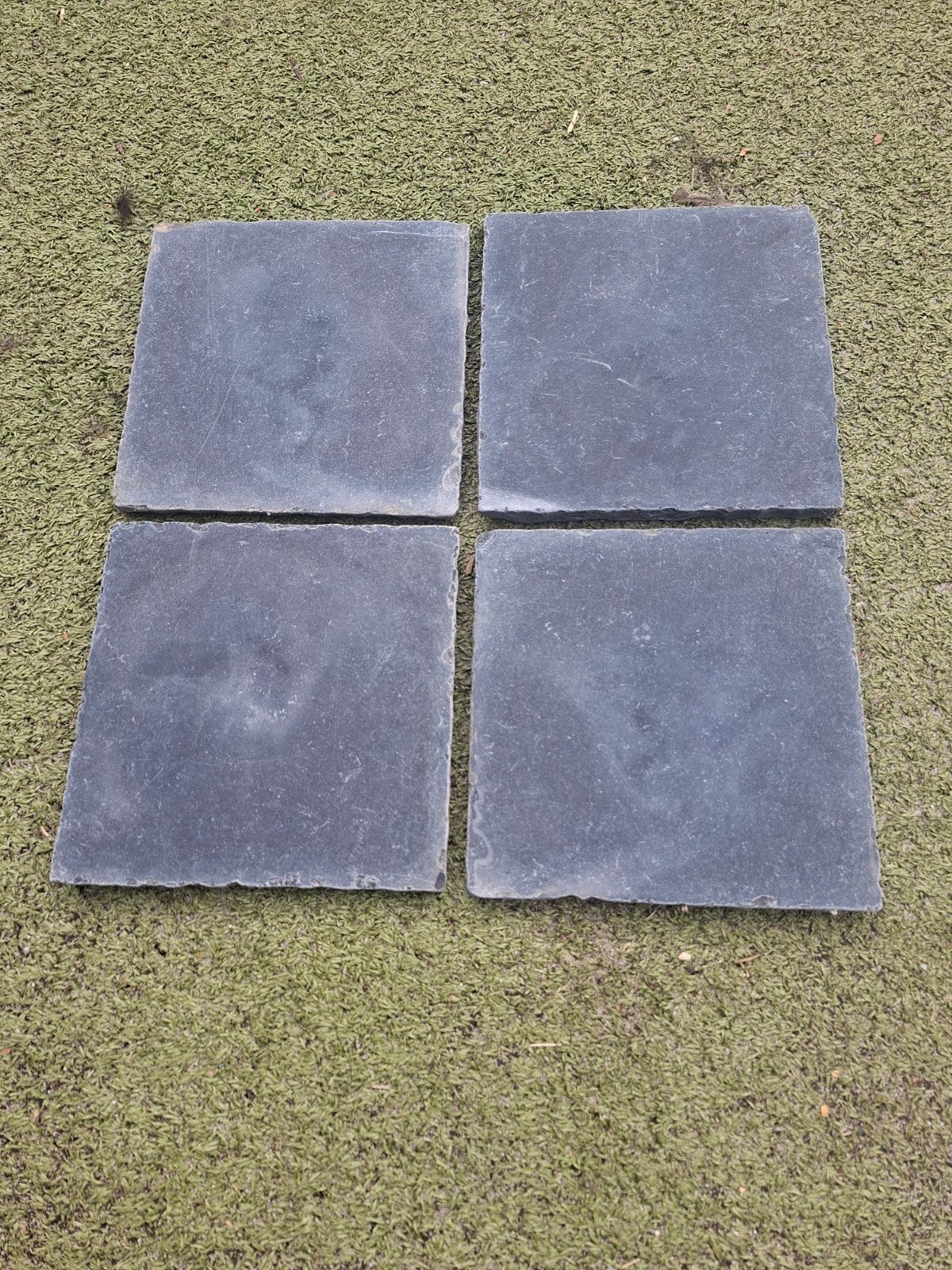 Hardsteen vloertegels 200x200x15, Ophalen, Nieuw, Zwart, Steen/keramiek