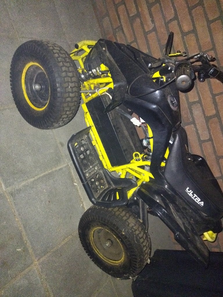 Elektrische kinder quad, Gebruikt