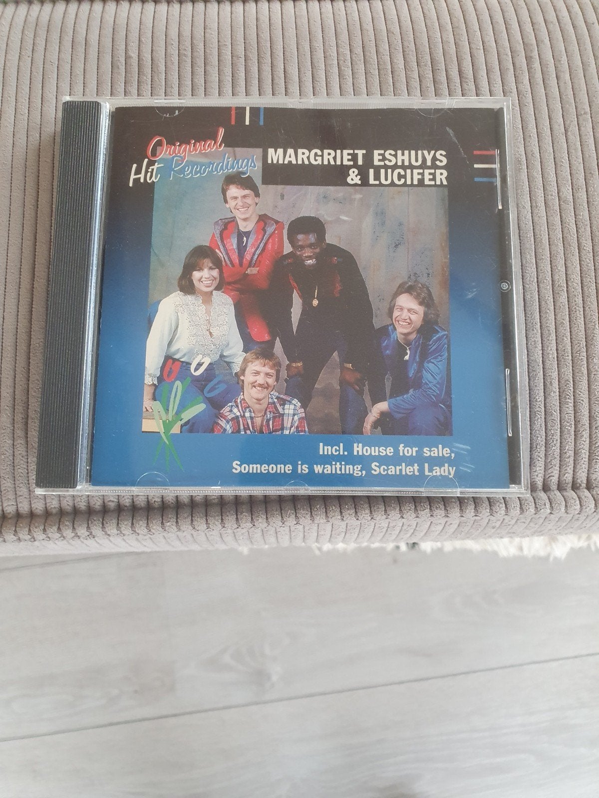 Margriet Eshuis & Lucifer - Original Hit Recordings CD, Ophalen of Verzenden, Zo goed als nieuw, Verzamelalbum, Inclusief doosje