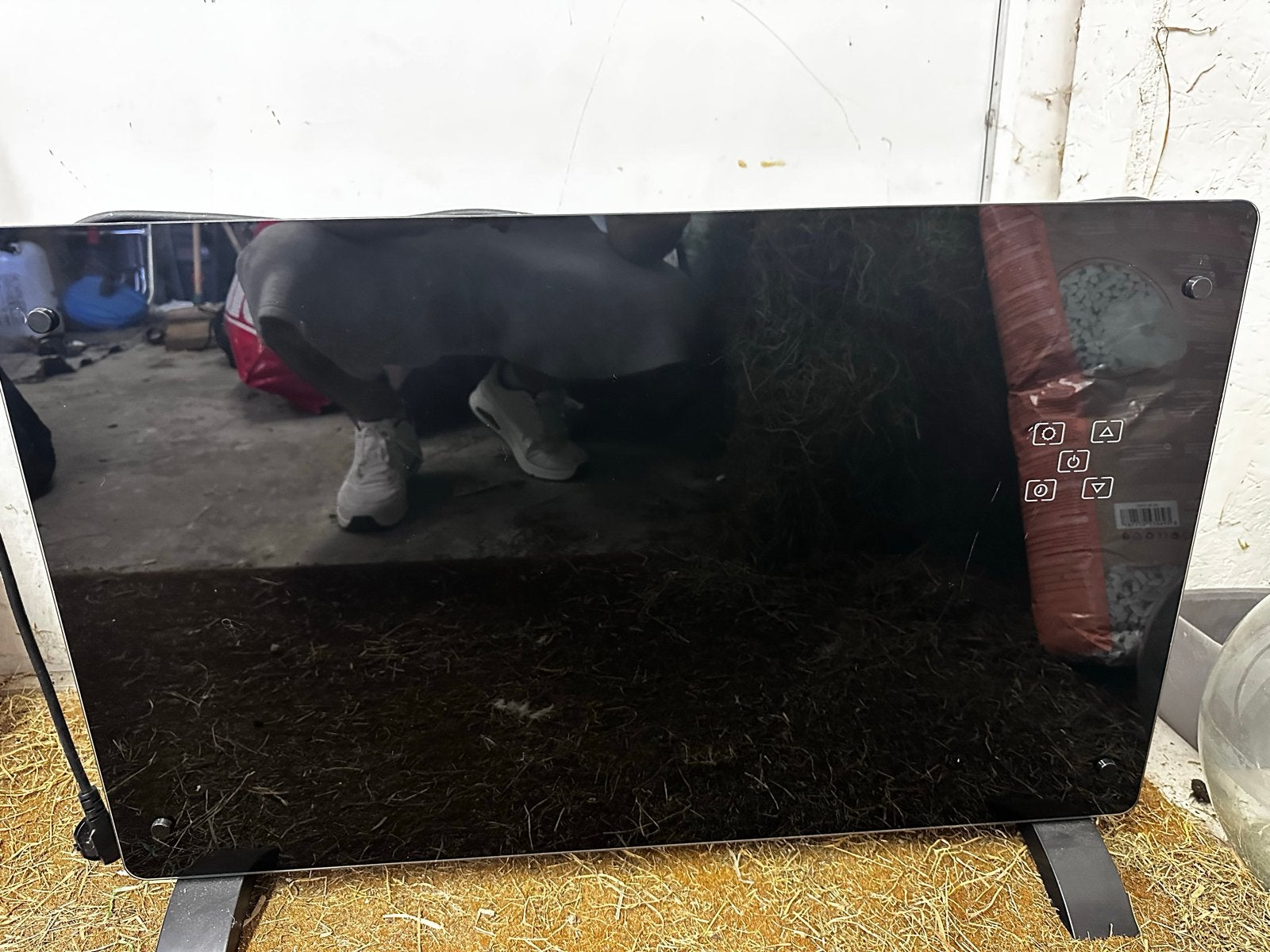 BluMill Elektrische Paneelverwarming 2000W, 30 tot 80 cm, Gebruikt, Kachel, Ophalen of Verzenden