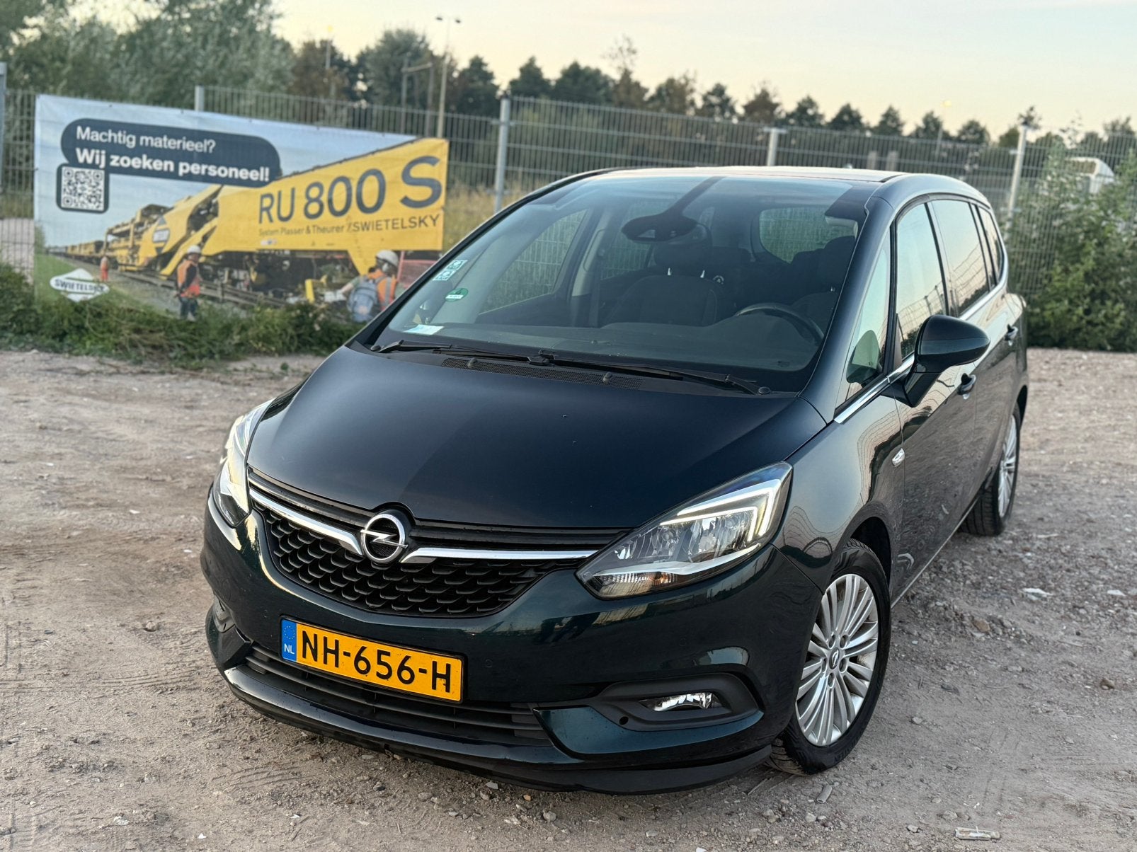Opel Zafira 1.4 T 103KW AUT 2017 Groen, Auto's, 15 km/l, 1550 kg, 4 cilinders, 7 stoelen