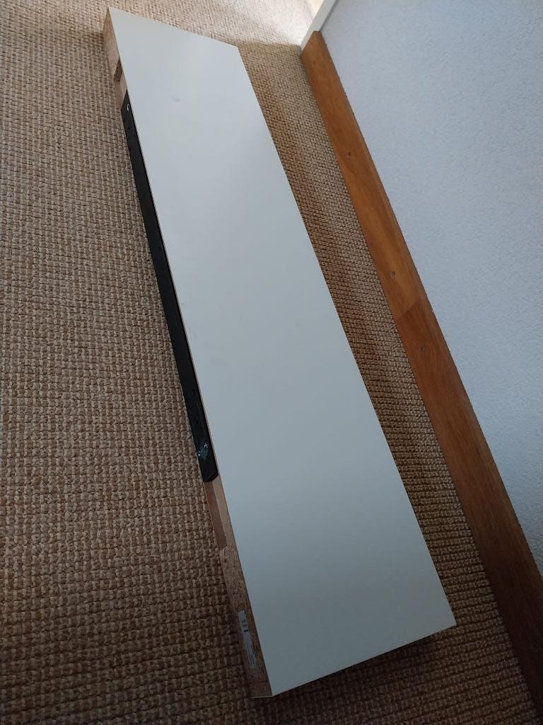 wandplank ikea wit 110 cm, Ophalen, Gebruikt