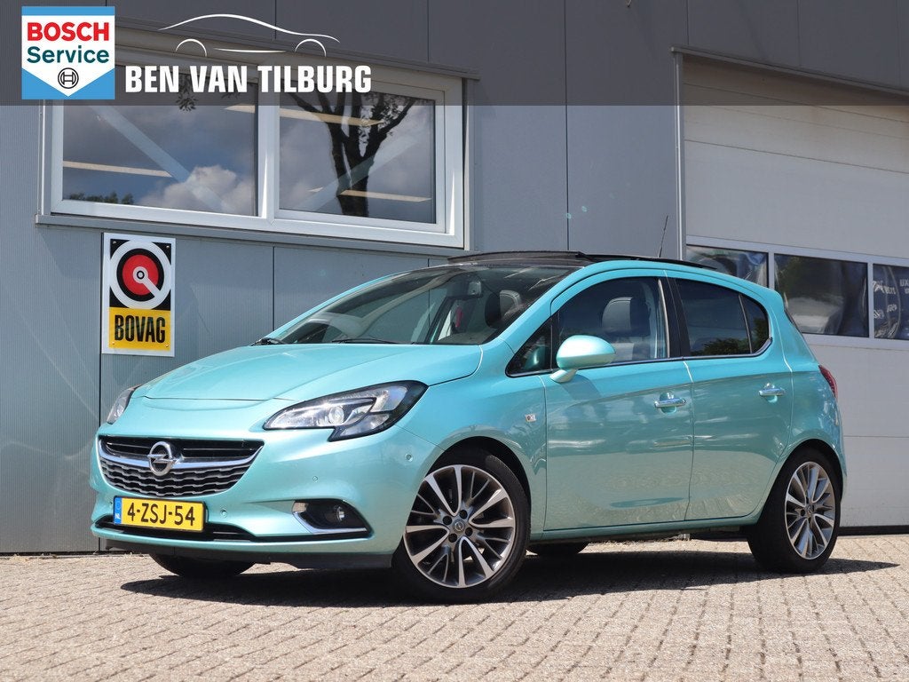 Opel Corsa 1.0 Turbo 116PK Cosmo / Panoramadak / Stoel & Stu, Voorwielaandrijving, Gebruikt, 49 €/maand, Origineel Nederlands