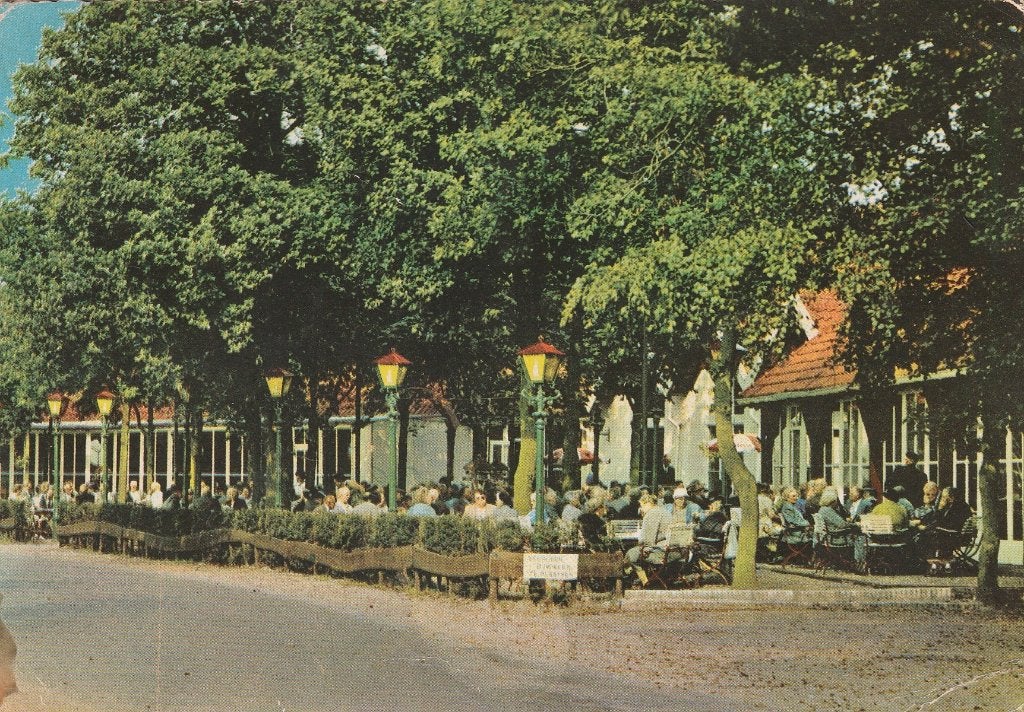 HILVERSUM Speeltuin Anna's Hoeve Restaurant 1961, Verzenden, 1960 tot 1980, Gelopen, Noord-Holland